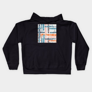 Bassoon Junction in Vintage Colours Kids Hoodie